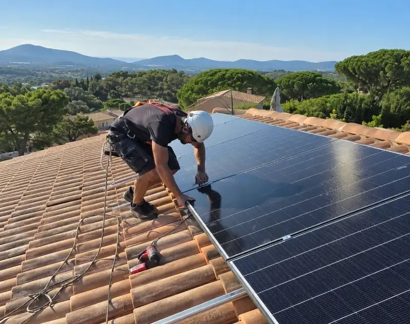 Installateur panneaux solaires Excideuil — pose photovoltaïque sur toiture