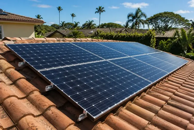 Installation de panneaux solaires à Excideuil